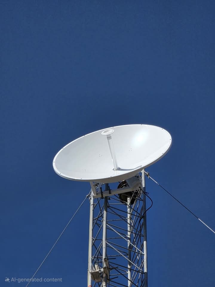 Antenne micro-ondes illustration