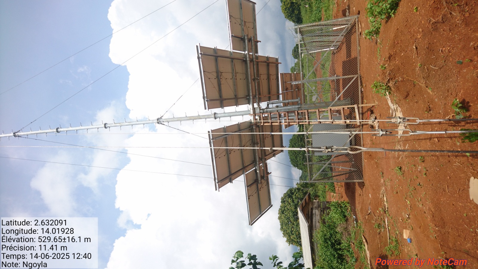 Mat haubane solaire face