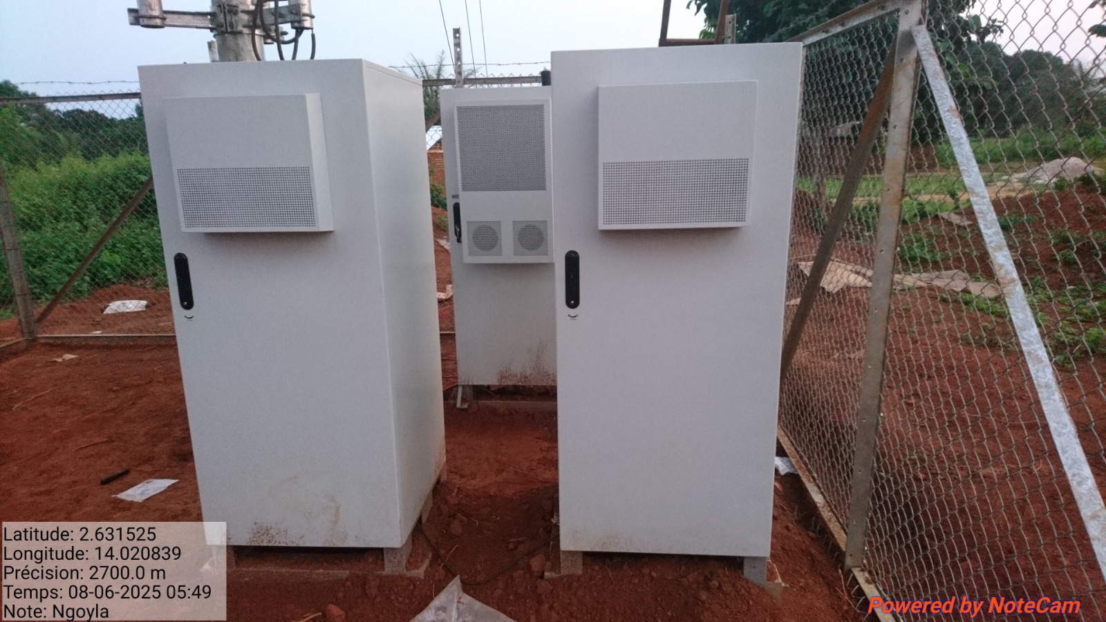 Armoires télécom - prestations terrain CONNECTIFY Cameroun